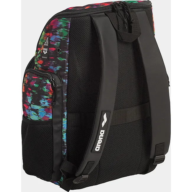 Спортивный рюкзак Arena SPIKY III BACKPACK 35 ALLOVER 35L черный, красный, зеленый, синий 30x23x46 см