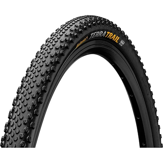 Безкамерна покришка CONTINENTAL Terra Trail ShieldWall 28" | 700 x 35C | 28 x 1.35 чорна, доладна, skin SL