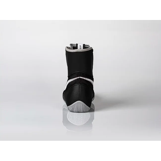 Боксерки для бокса NIKE Machomai 2.0 Black White-Wolf Grey