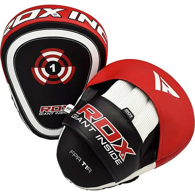 Боксерські лапи RDX Gel Focus Red