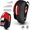 Боксерські лапи RDX Gel Focus Red