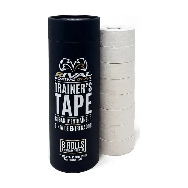 Боксерские тейпы RIVAL Trainers Tape Tube of 8 Rolls