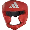 Боксерский шлем ADIDAS Speed Super Pro (красный/серебро, ADISBHG041)