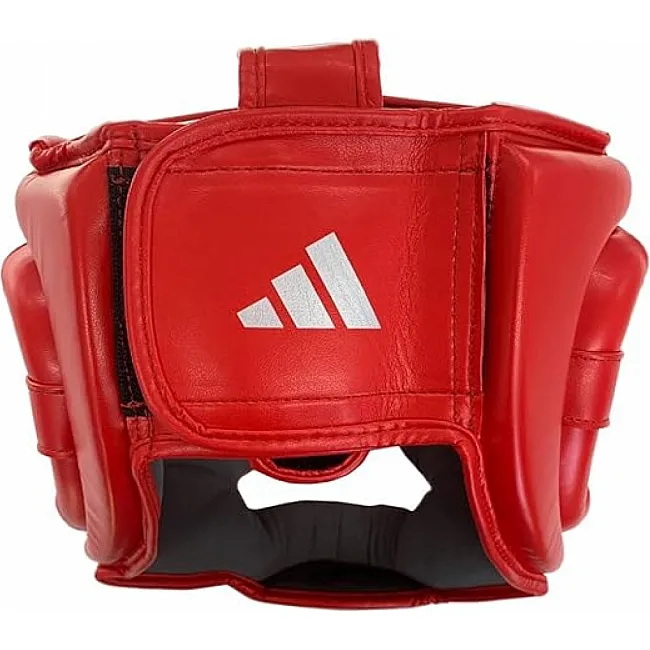 Боксерский шлем ADIDAS Speed Super Pro (красный/серебро, ADISBHG041)