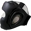 Боксерский шлем Twins Full Face Head Gear Premium Leather Elastic Straps