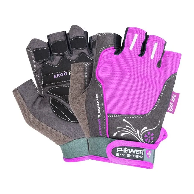 Фітнес рукавиці POWER SYSTEM PS-2570 Woman’s Power жіночі Pink