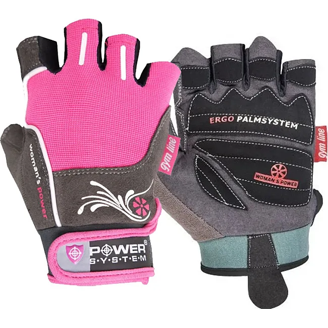 Фітнес рукавиці POWER SYSTEM PS-2570 Woman’s Power жіночі Pink