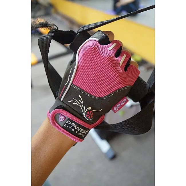 Фітнес рукавиці POWER SYSTEM PS-2570 Woman’s Power жіночі Pink