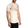Футболка AFFLICTION Everlasting A24338 Sand Lava Wash