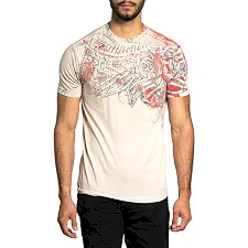 Футболка AFFLICTION Everlasting A24338 Sand Lava Wash