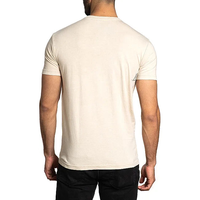 Футболка AFFLICTION Everlasting A24338 Sand Lava Wash
