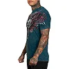Футболка мужская Affliciton Hyper Speed Tee Atlantic Deep Lava Wash
