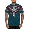 Футболка мужская Affliciton Hyper Speed Tee Atlantic Deep Lava Wash