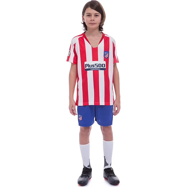 Футбольна форма дитяча із символікою клубу ATLETICO MADRID домашня 2020 SP-PLANETA CO-0985 6-14 років
