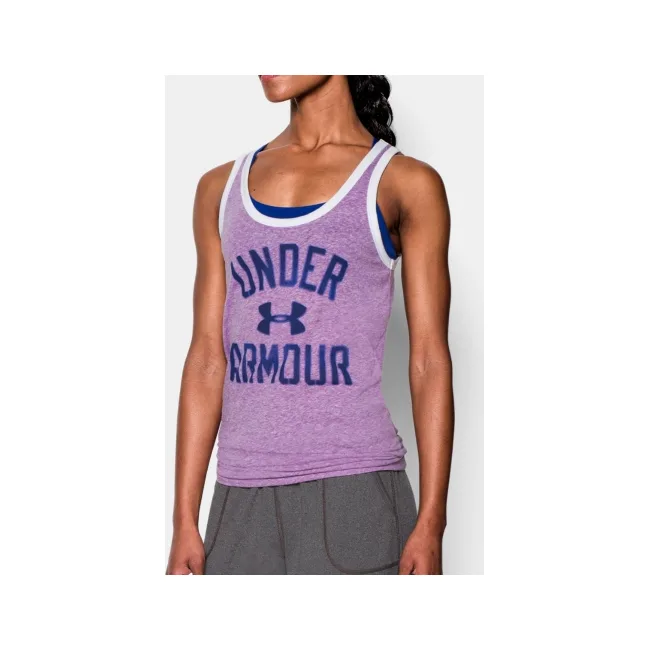 Женская майка Under Armour Favorite Graphic Tank Mega Magenta