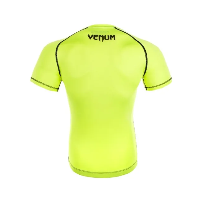 Компрессионная футболка VENUM Contender 3.0s Short Sleeve Yellow/Black