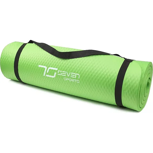 Коврик для йоги 7SPORTS NBR MTS-3 (180x60x1.5см.) Зеленый