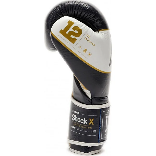 Перчатки для бокса LEONE Shock X Blue