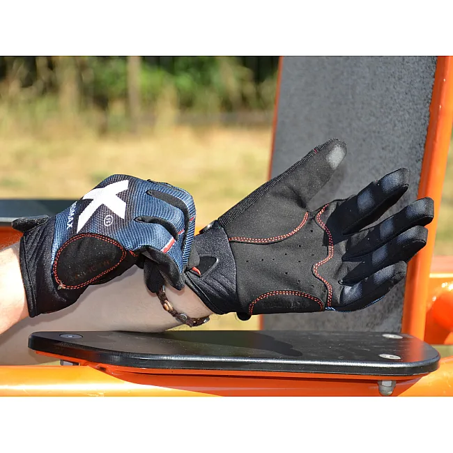 Перчатки для фитнеса MADMAX MXG-102 X Gloves Black/Grey/White