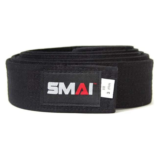 Пояс для кимоно Smai Deluxe (черный)