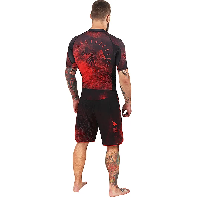 Рашгард PERESVIT Overpower Red Short Sleeve