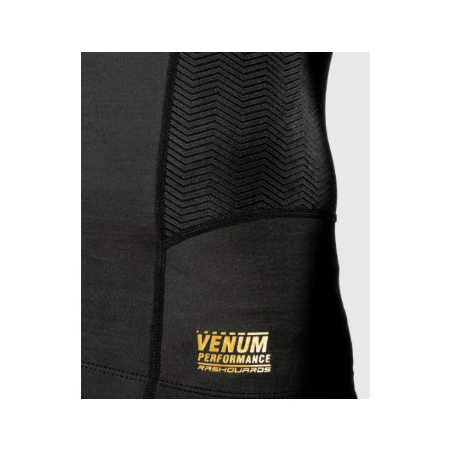 Рашгард з довгим рукавом VENUM G-Fits Black Gold