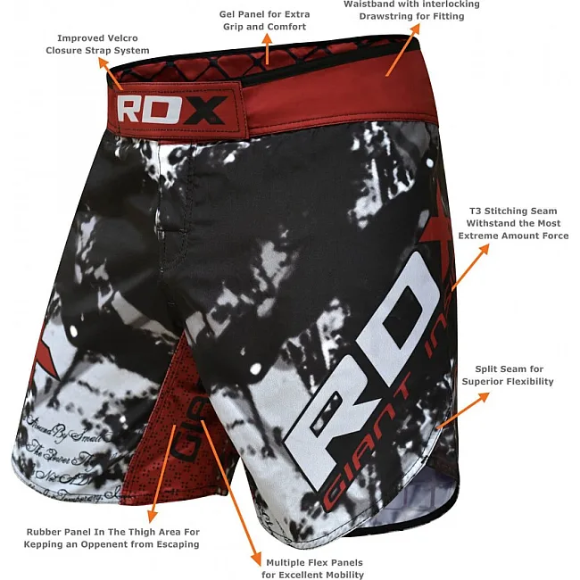 Шорти для ММА RDX Multi Gray