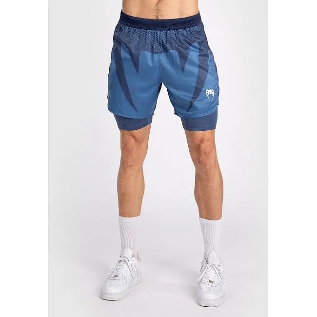 Шорты для ММА VENUM Attack Navy Blue