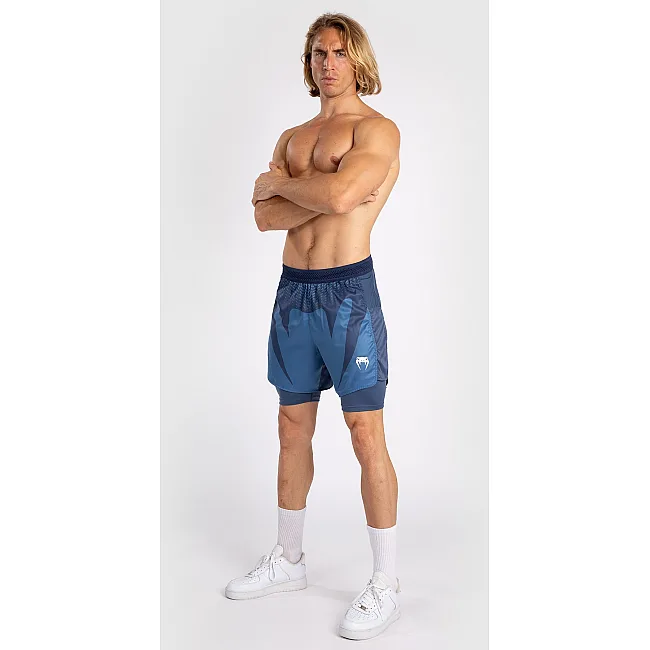 Шорты для ММА VENUM Attack Navy Blue