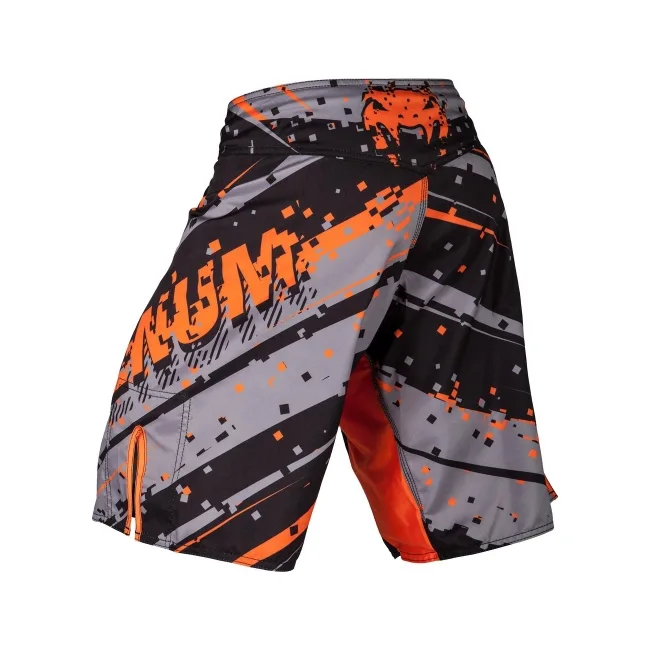 Шорты для ММА VENUM Pixel Black Orange