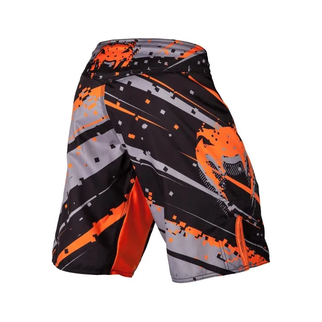 Шорты для ММА VENUM Pixel Black Orange