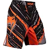 Шорты для ММА VENUM Pixel Black Orange