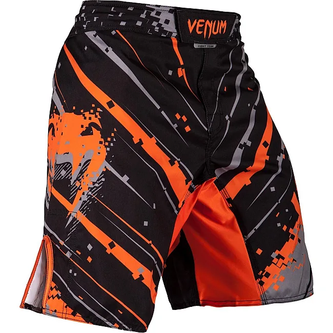 Шорты для ММА VENUM Pixel Black Orange