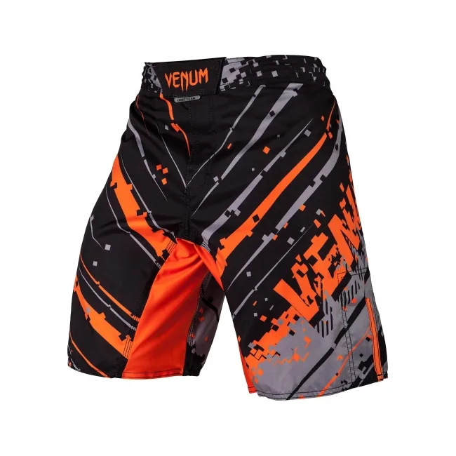 Шорты для ММА VENUM Pixel Black Orange