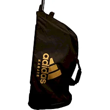 Дорожня сумка на колесах із золотим логотипом Adidas Karate (ADIACC057K)