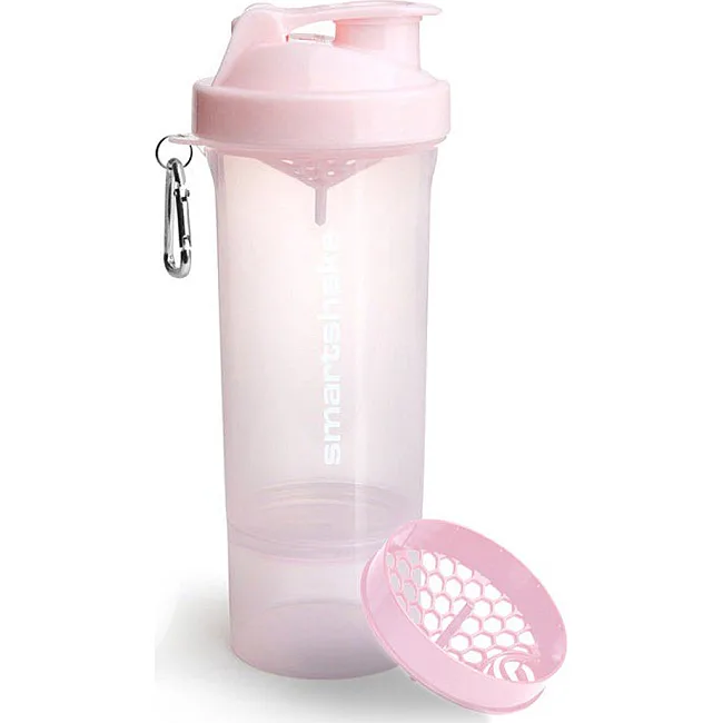 Спортивный шейкер SMARTSHAKE Slim 500мл Cotton Pink (Light Lavender)