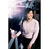 Спортивный шейкер SMARTSHAKE Slim 500мл Cotton Pink (Light Lavender)
