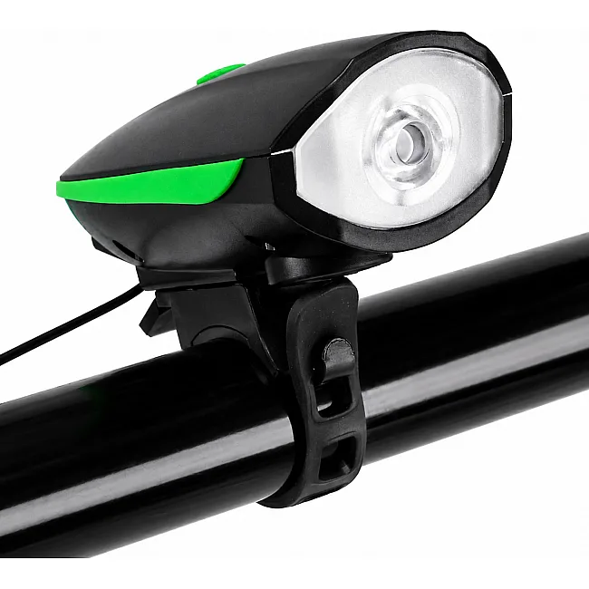 Фара для велосипеда передняя (фонарик) с USB зарядкой SP-SPORT 7588-B (Синий)