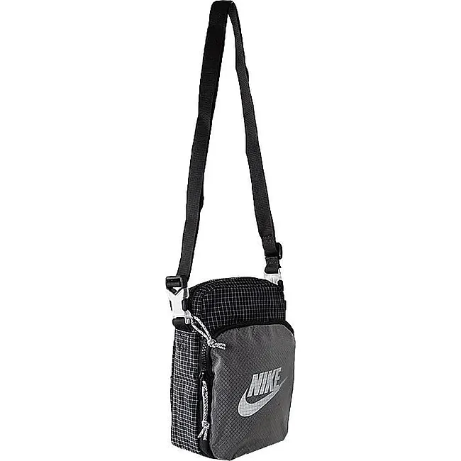 Сумка на плече NIKE HERITAGE CROSSBODY 2.0 TRL сірий 23 х 15 х 6 см