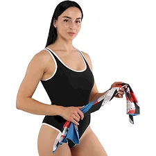 Спортивное полотенце MADWAVE Geometry M076408100W (Разноцветный)