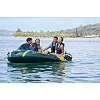 Човен надувний Intex Seahawk 4 351 x 145 x 48 см, зелений