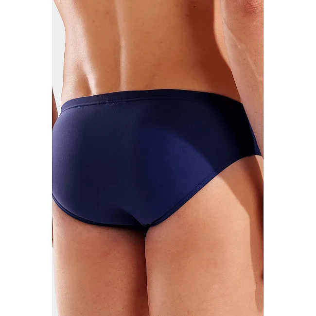 Плавки-слепы для мужчин Arena DOUBLE GRAPHIC SWIM BRIEFS темно-синий, оранжевый (для мужчин)