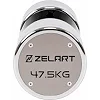 Гантель професійна сталева хромована ZELART TA-7048-47_5 (Хром)