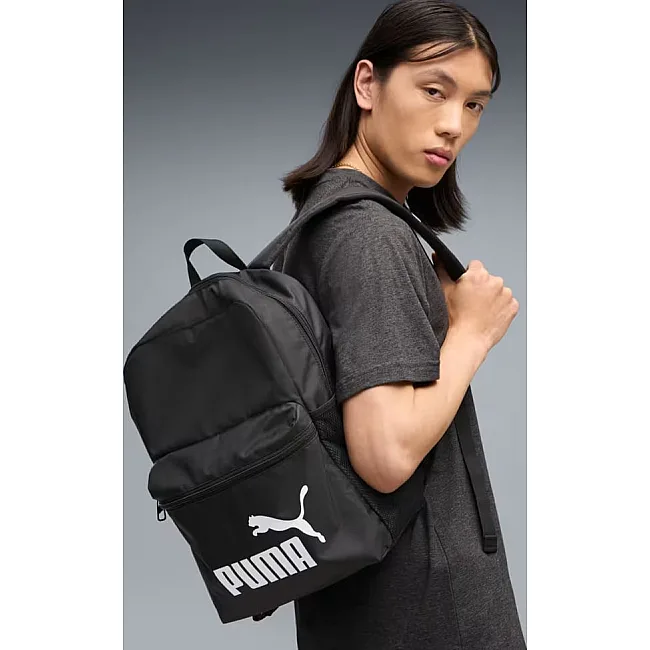 Рюкзак Puma Phase Day Backpack 18L черный 38,5 x 28 x 11 см