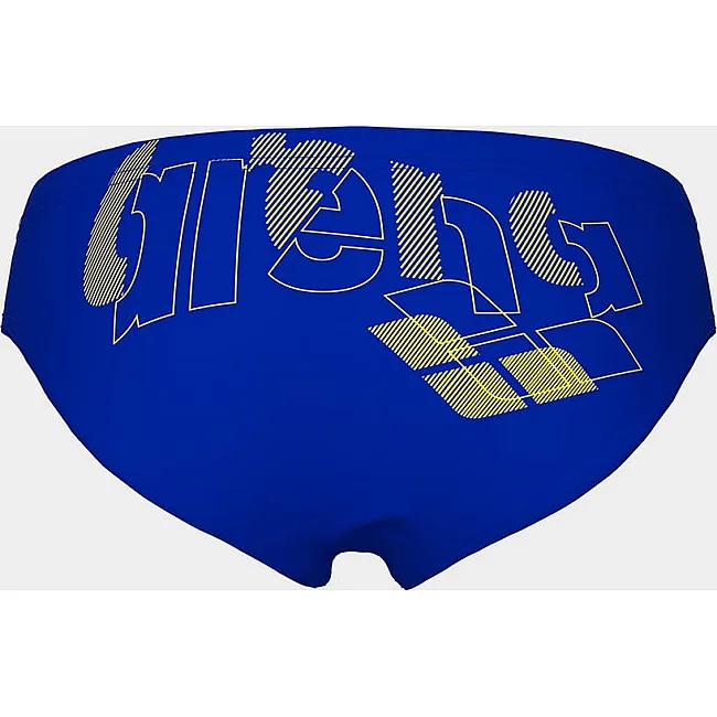 Плавки-слепые для мальчиков Arena TALES SWIM BRIEFS синий, желтый (для детей)