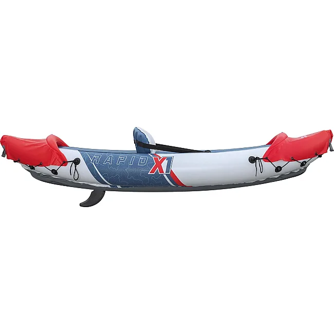 Надувной каяк Bestway Hydro-Force Rapid X1 290 x 91 см, сине-красный.