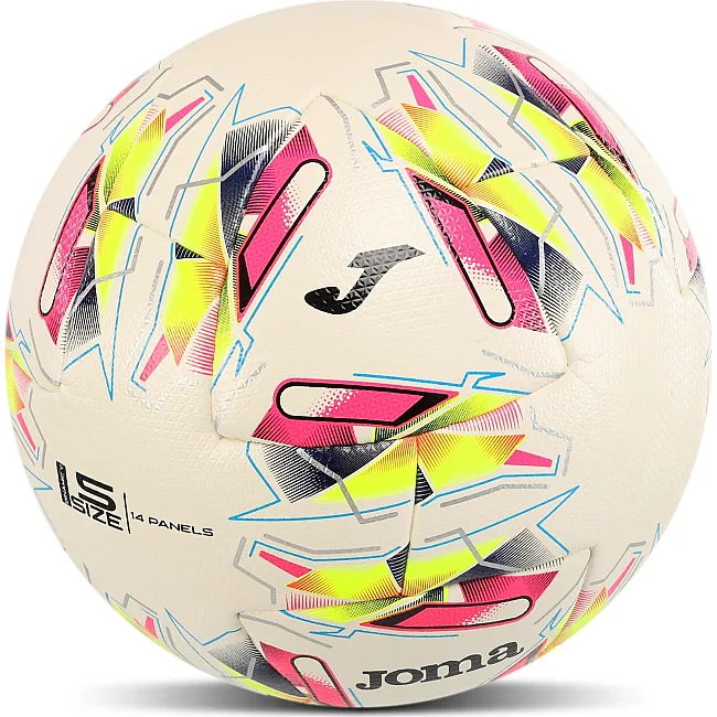 Футбольний м'яч JOMA DINAMIC V 401952-205 (Білий-рожевий)