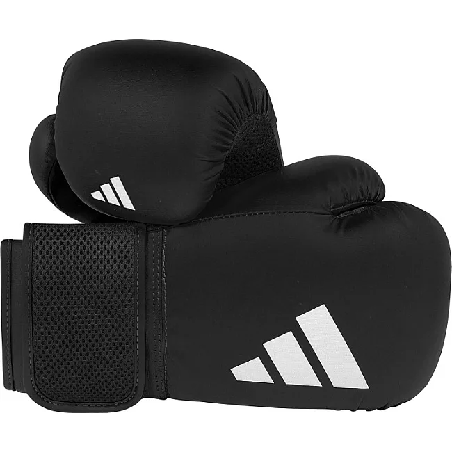Рукавички для боксу Adidas Power 25 | чорний/білий | PWR25TG