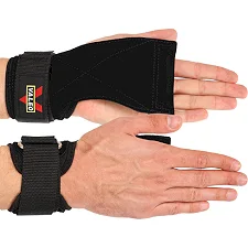 Накладки для подтягивания и тяги VALEO TA-9961 (Черный)