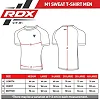 Чоловіча футболка RDX M1 з ефектом сауни Black XL